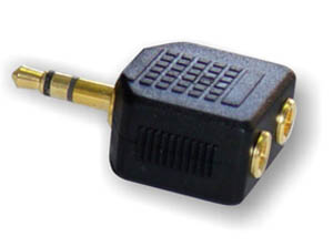 10-2043G Adaptor 3,5mm σε 2x 3,5mm