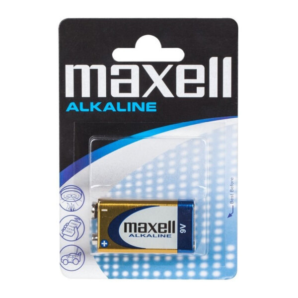 MAXELL-6LR61  9V MAXELL ΑΛΚΑΛΙΚΗ