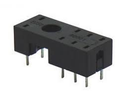 ΒΑΣΗ PCB 2P EC50 ΓΙΑ RELAY MINI ΜΑΥΡΗ ERSCE