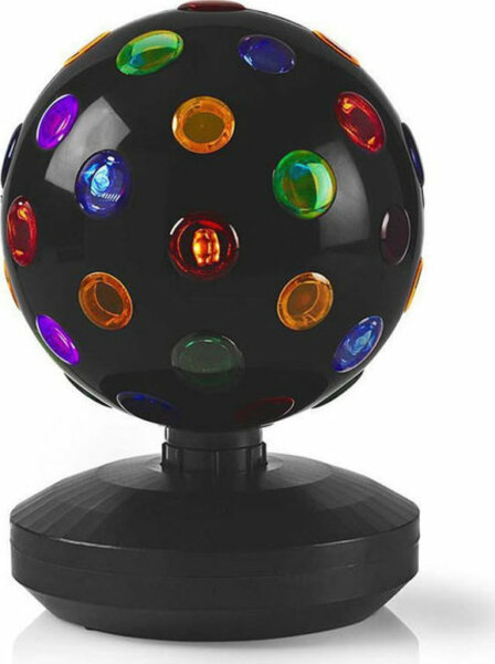 Nedis Φωτιζόμενη Nτισκομπάλα Multi-Colour Disco Ball 6W 550lm 20cm LED RGB