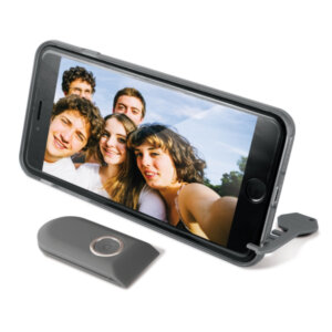 Ksix SELFIE COVER WITH PHOTO SHUTTER AND STAND FOR IPHONE 6 6s black