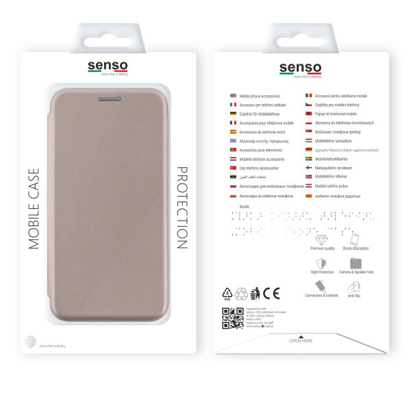 SENSO OVAL STAND BOOK NOKIA 6.1 gold