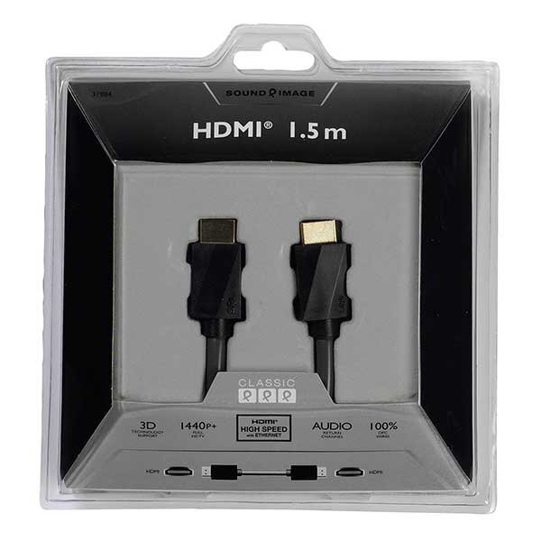 VIVANCO HIGH SPEED HDMI CABLE HDMI to HDMI 1.5m