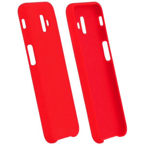 SENSO SMOOTH SAMSUNG J6 PLUS 2018 red backcover