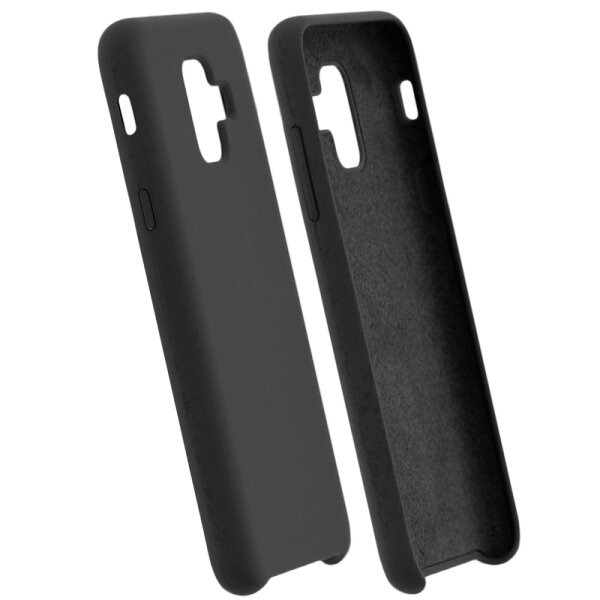 SENSO SMOOTH SAMSUNG A8 PLUS 2018 black backcover