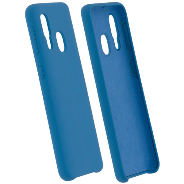 SENSO SMOOTH SAMSUNG A40 blue backcover