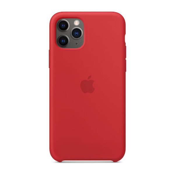 ORIGINAL APPLE SILICONE CASE IPHONE 11 PRO red backcover
