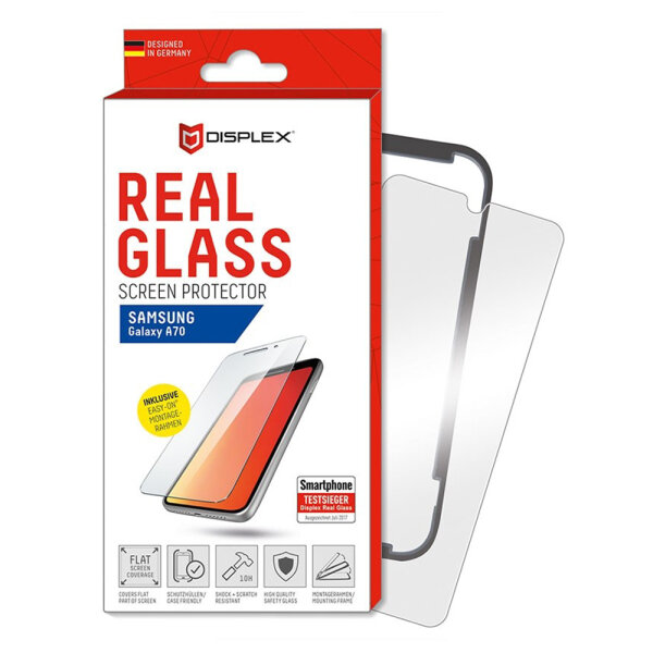 DISPLEX REAL GLASS 3D SAMSUNG A80 WITH APPLICATOR