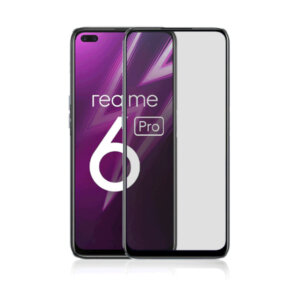 FONEX 3D JAPAN FULL FACE REALME 6 PRO black TEMPERED GLASS