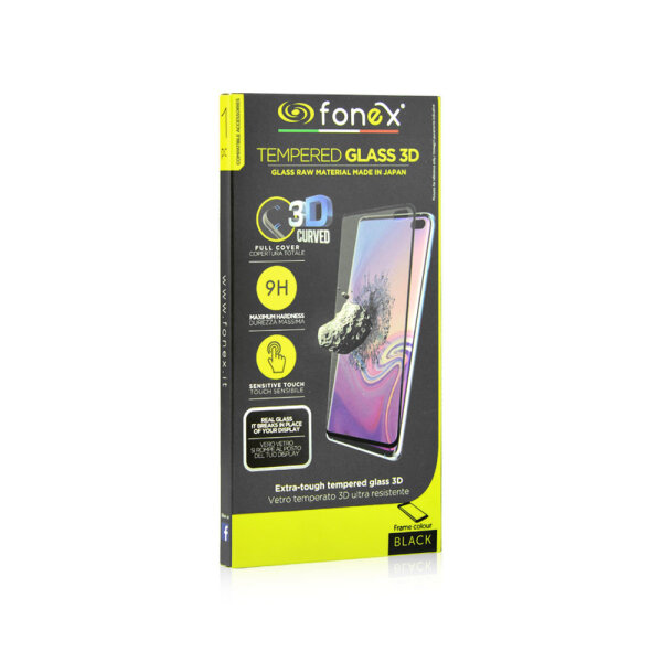 FONEX 3D JAPAN FULL FACE REALME 6 PRO black TEMPERED GLASS