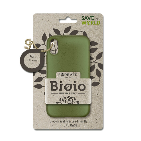 FOREVER BIOIO CASE IPHONE 12 ΜΙΝΙ 5.4' green backcover