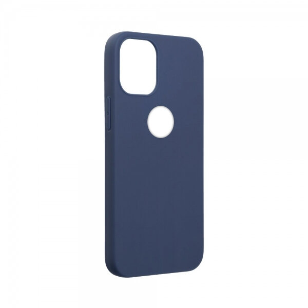 SENSO SOFT TOUCH IPHONE 12 MINI 5.4' (HOLE) blue backcover