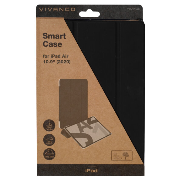 VIVANCO TABLET SMART CASE IPAD AIR 10.9 (2020-2022) black
