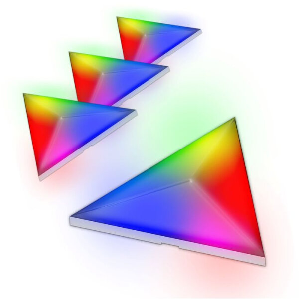 MONSTER ILLUMINESSENCE SMART PRISM 3D LED ART PANELS 4 pcs