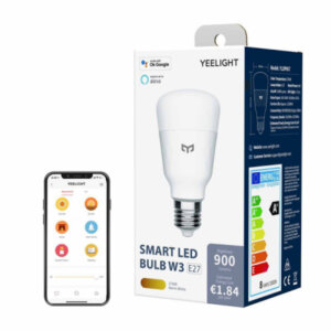 YEELIGHT LED SMART BULB W3 900lm 8W dimmable