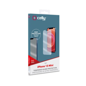 CELLY EASY TEMPERED GLASS IPHONE 13 MINI