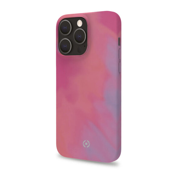 CELLY WATERCOLOR IPHONE 13 PRO pink backcover