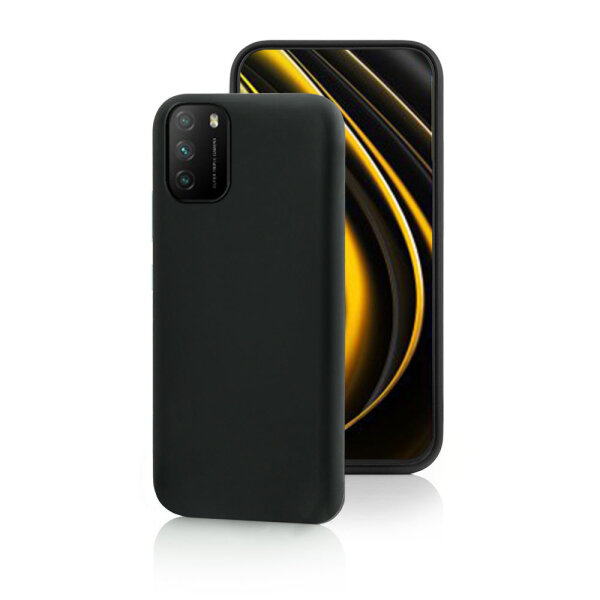 FONEX TPU CASE 0.6mm XIAOMI POCO M3 black backcover