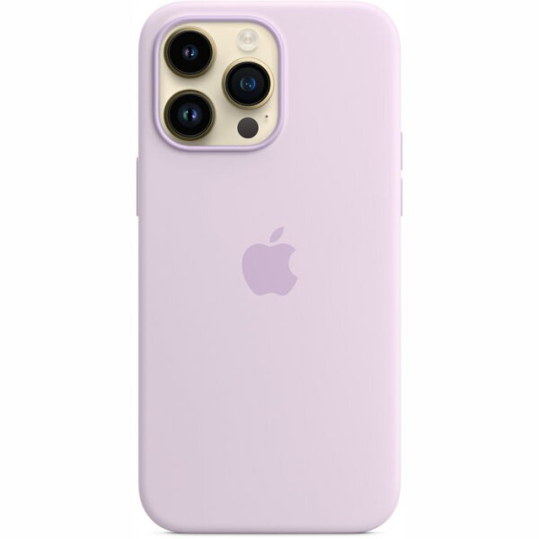 ORIGINAL APPLE SILICONE CASE MAGSAFE IPHONE 14 PLUS lilac backcover