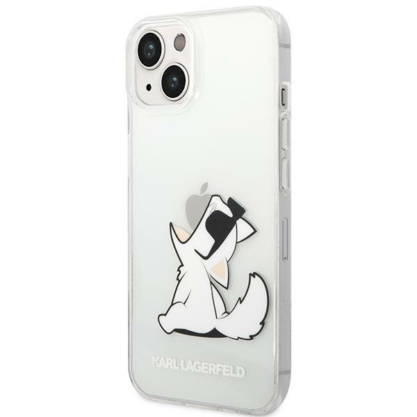 KARL LAGERFELD IPHONE 14 PLUS CHOUPETTE FUN transparent backcover