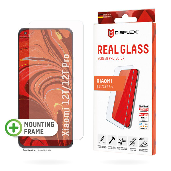 DISPLEX REAL GLASS 2D XIAOMI 12T / 12T PRO