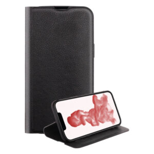 VIVANCO PREMIUM WALLET BOOK CASE IPHONE 14 PLUS black