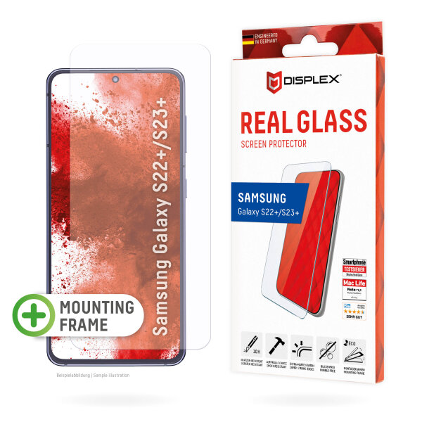 DISPLEX REAL GLASS 2D SAMSUNG S22 PLUS / S23 PLUS