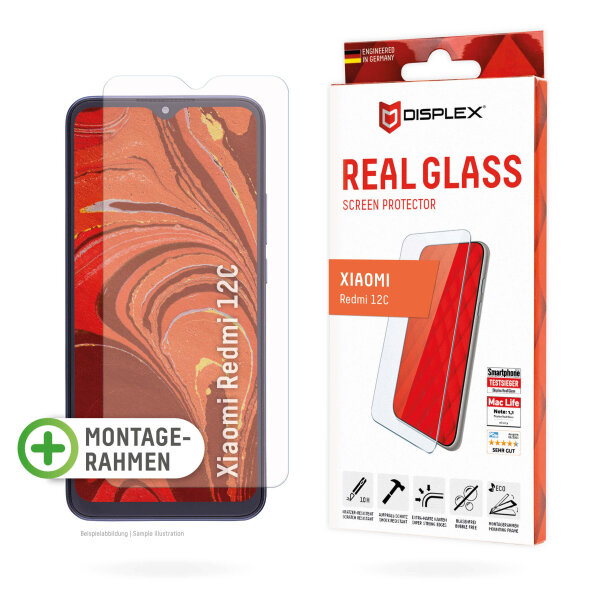 DISPLEX REAL GLASS 2D XIAOMI REDMI 12C