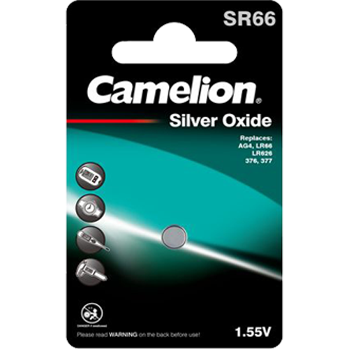 SR66-BP1 ΜΠΑΤΑΡΙΑ CAMELION SILVER OXIDE G4/377 CAMELION