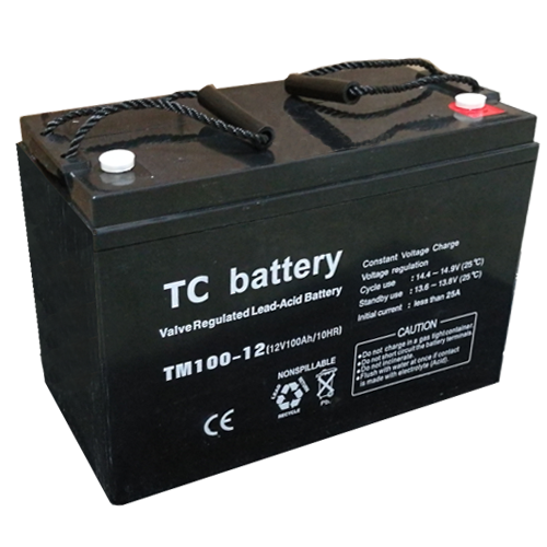 TM12-100 SOLAR ΜΠΑΤΑΡΙΑ ΜΟΛΥΒΔΟΥ 100AH 12V TC BATTERY