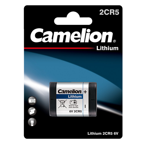 2CR5-BP1 ΜΠΑΤΑΡΙΑ CAMELION ΛΙΘΙΟΥ 6V CAMELION