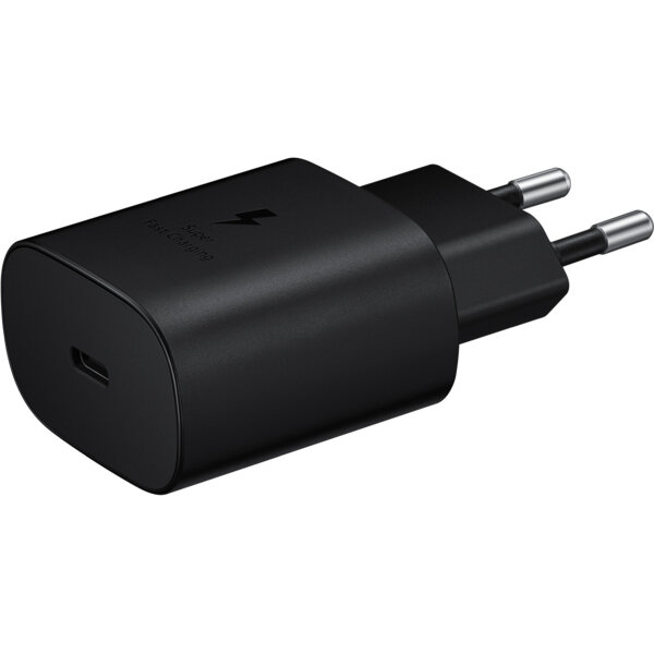 ORIGINAL SAMSUNG FAST TRAVEL CHARGER 25W PD 3.0 TYPE C black