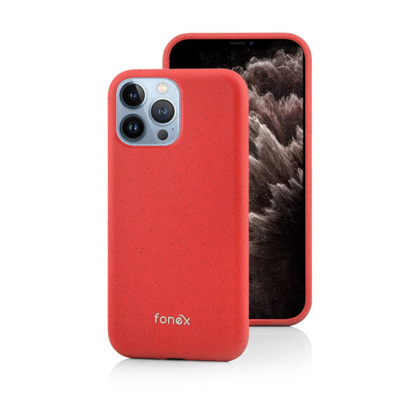 FONEX G-MOOD ECO-FRIENDLY CASE IPHONE 13 PRO red backcover