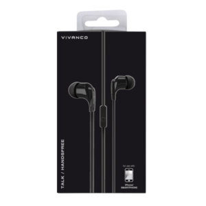 VIVANCO TALK STEREO HANDSFREE EARBUDS black