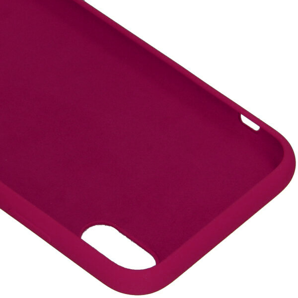 SENSO LIQUID IPHONE X XS maroon backcover