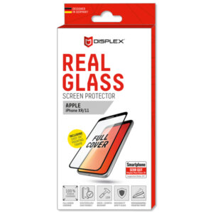 DISPLEX REAL GLASS 3D FULL GLUE IPHONE XR / 11 black WITH APPLICATOR