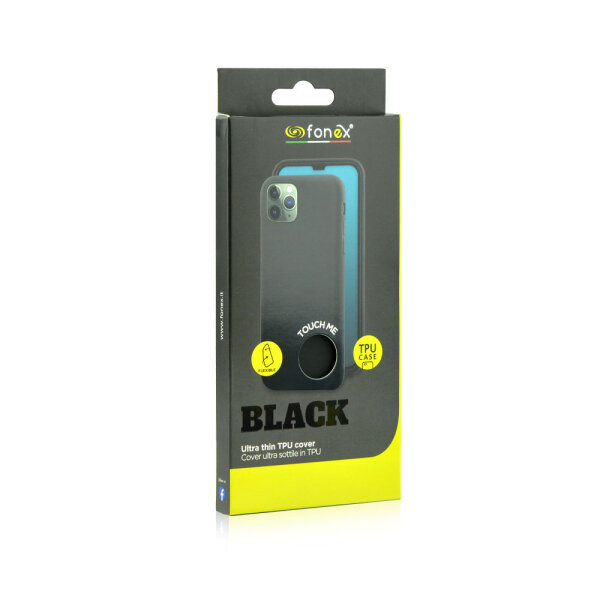 FONEX TPU CASE 0.6mm VIVO Y01 black backcover