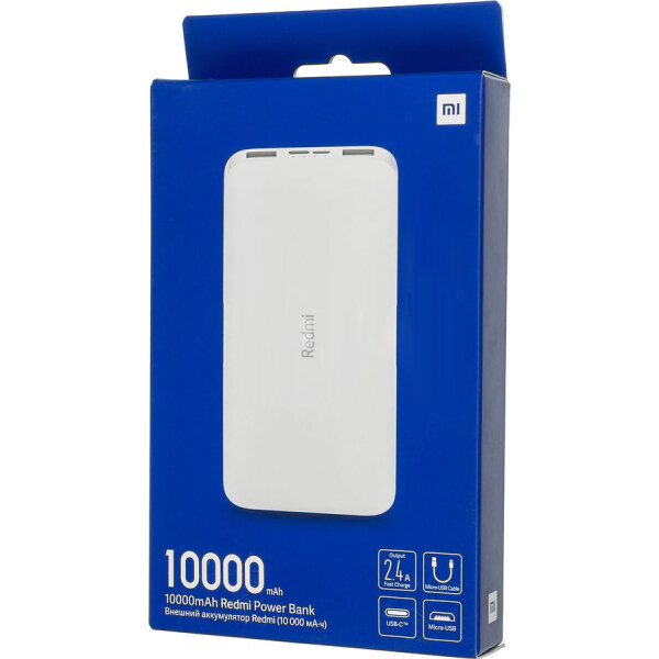 ORIGINAL XIAOMI POWERBANK FAST CHARGE 2.4A 10000mAh black