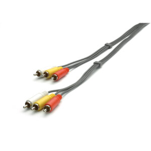 VIVANCO AUDIO CONNECTION CABLE 3x RCA to 3x RCA 2m