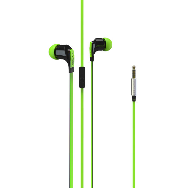 VIVANCO TALK STEREO HANDSFREE EARBUDS green