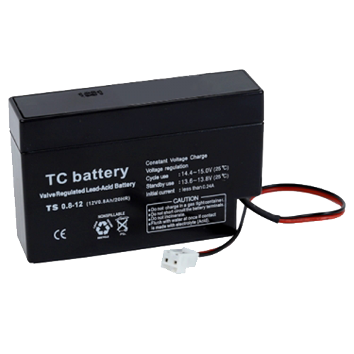 TC ΜΠΑΤΑΡΙΑ ΜΟΛΥΒΔΟΥ 0,8AH 12V TC BATTERY