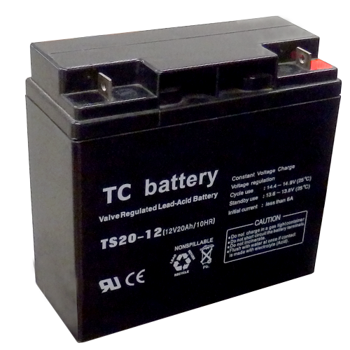 TC ΜΠΑΤΑΡΙΑ ΜΟΛΥΒΔΟΥ 20AH 12V TC BATTERY