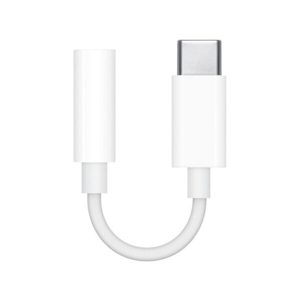 ORIGINAL APPLE ADAPTER TYPE C TO 3.5mm JACK white