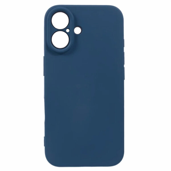 SENSO SOFT TOUCH IPHONE 16 PLUS blue backcover