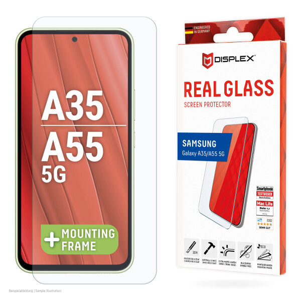 DISPLEX REAL GLASS 2D SAMSUNG A35 5G / A55 5G