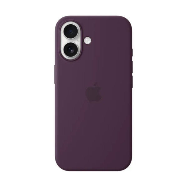 ORIGINAL APPLE SILICONE CASE MAGSAFE IPHONE 16 plum