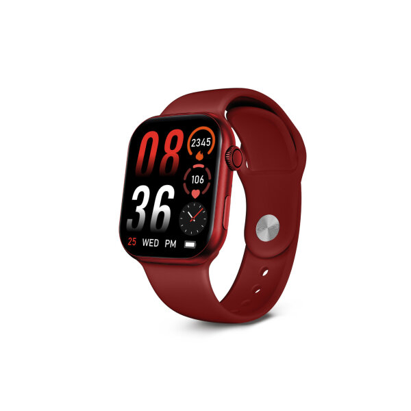 Ksix SMARTWATCH URBAN 5 AMOLED Display 1.96'' red