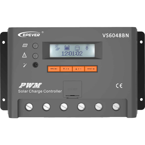 VS6048BN PWM ΡΥΘΜΙΣΤΗΣ ΦΟΡΤΙΣΗΣ EPEVER 60Α 12V/24V/36V/48V EPSOLAR