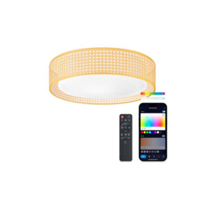 KSIX LIGHT CEILING BOHEMIA LED RGBIC 52W 46cm 4000LM TUYA APP