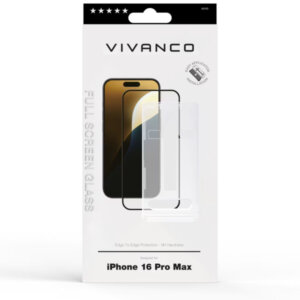 VIVANCO 2.5D JAPAN FULL TEMPERED GLASS IPHONE 16 PΡΟ ΜΑΧ WITH APPLICATOR